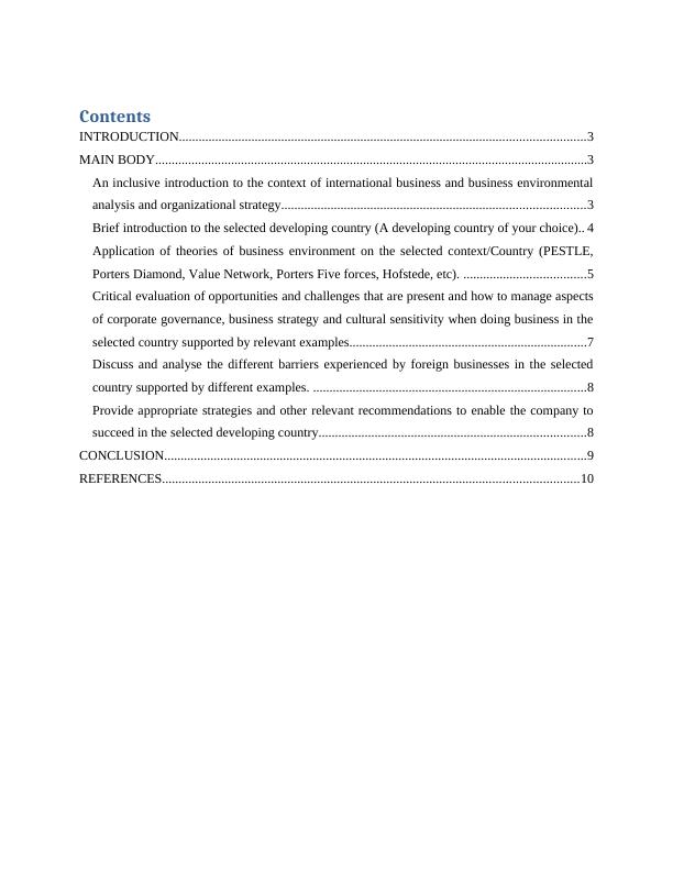 Global Business Environment Assessment 1_2