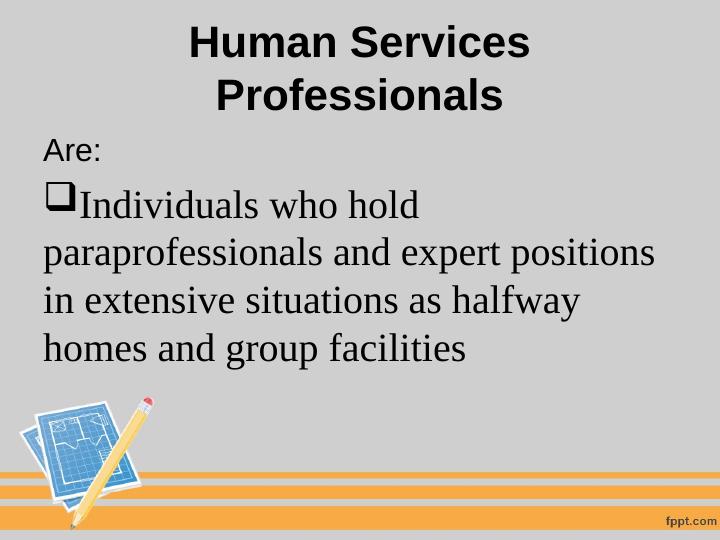 Significance and Application of Human Services for College Freshman