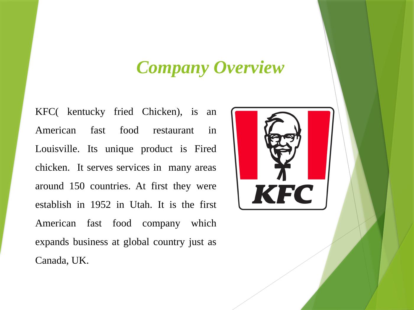 International Marketing Planning For KFC: Situational Analysis, STP ...