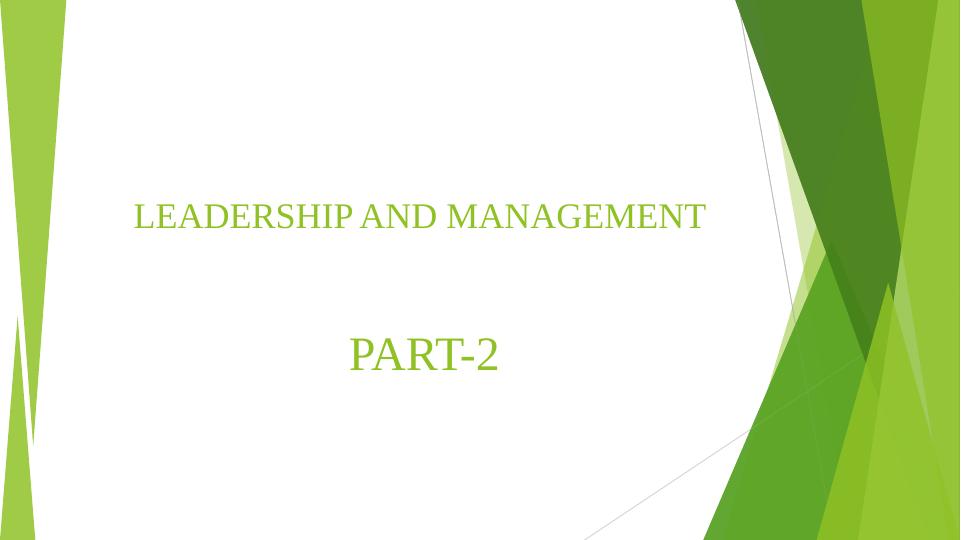 Leadership and Management: Motivational Strategy, Performance ...