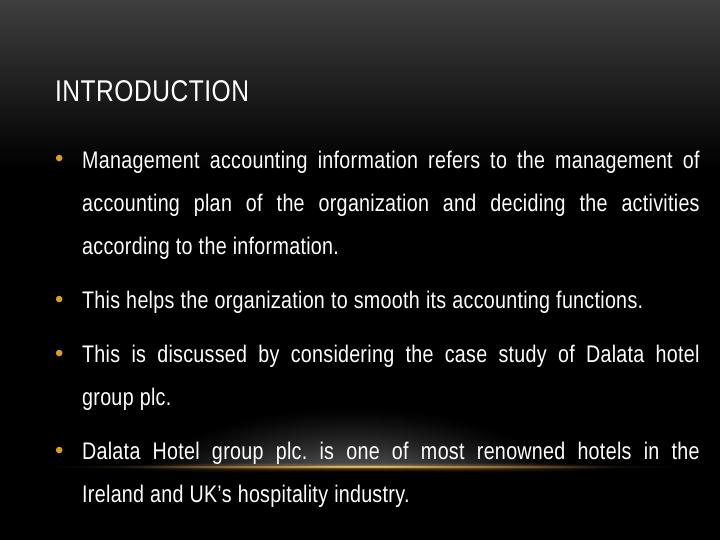 Management Accounting Information for Dalata Hotel Group plc_3