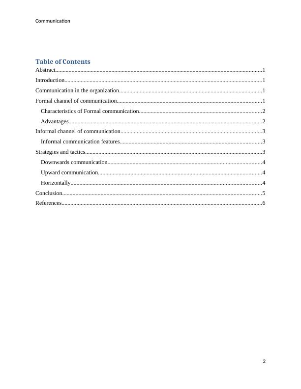 Management Communication: Formal And Informal Channels