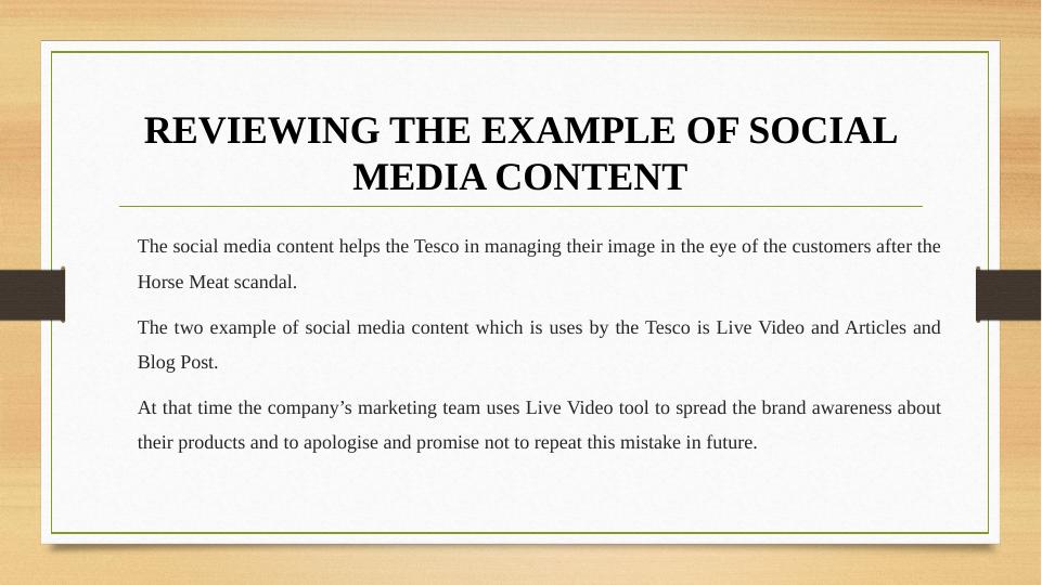Practical Digital Marketing: Contribution of Social Media Content to Tesco's Communication Strategy_4