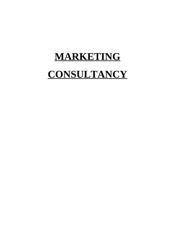 Marketing Consultancy for Primark: SWOT, STP and 4Ps Analysis_1