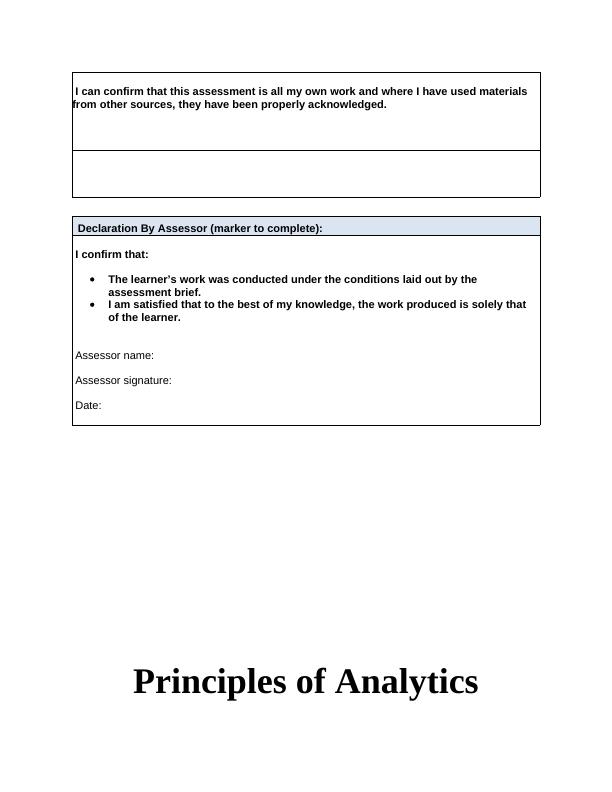 Principles of Analytics: Importance of Evidence-Based Practice, Data Measurements, and Creating Value_2