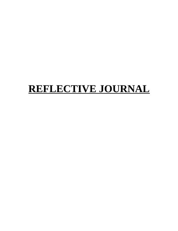 Critical Issues in Project Management: A Reflective Journal_1