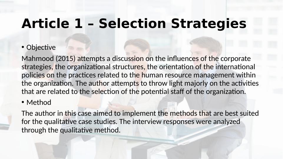 Influence of Corporate Strategies and Technology on Recruitment and Selection_3
