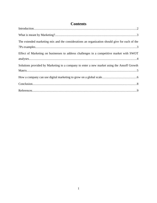 The Role of Marketing in Satisfying Customer Needs