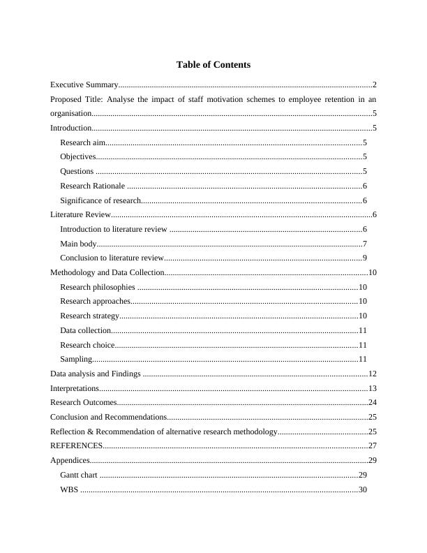 literature review on staff motivation