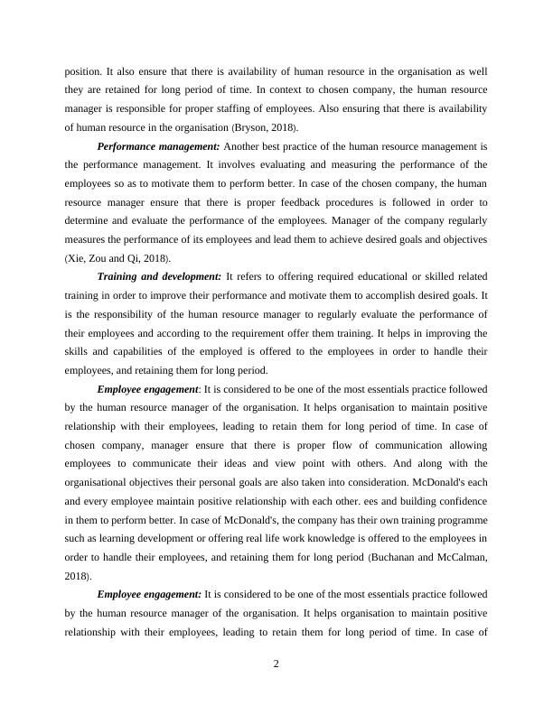 Strategic Context Of Human Resource Management Desklib