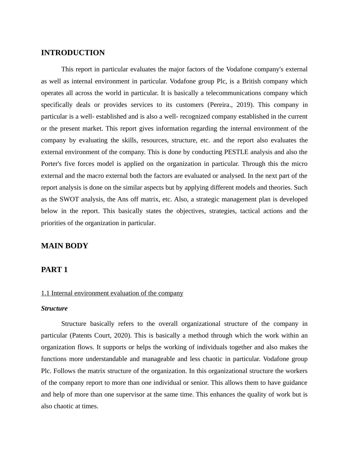 evaluation-of-internal-and-external-environment-of-vodafone-group-plc