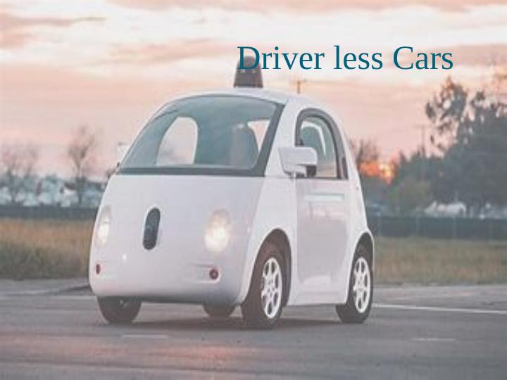 Driverless Cars: A Technological Revolution in the Automobile Industry_1