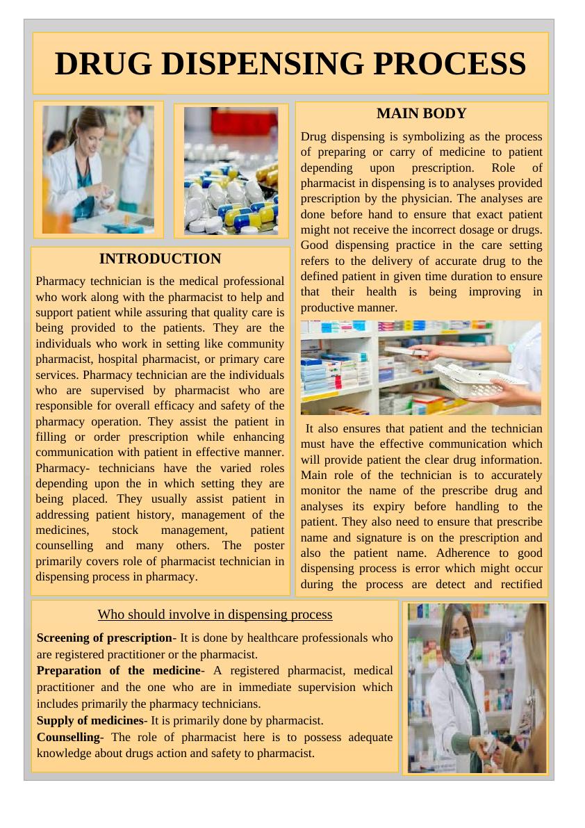 Drug Dispensing Process: Role of Pharmacy Technicians in Ensuring Patient Safety_1