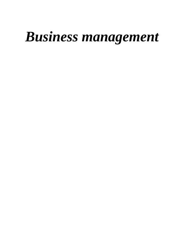 E-commerce and its effect on business management - A study on Amazon_1