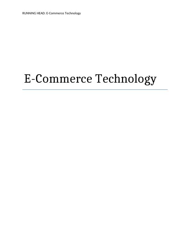 E-Commerce Technology: Features, Building Process, Security, Online Marketing, Social Networks vs Portals_1