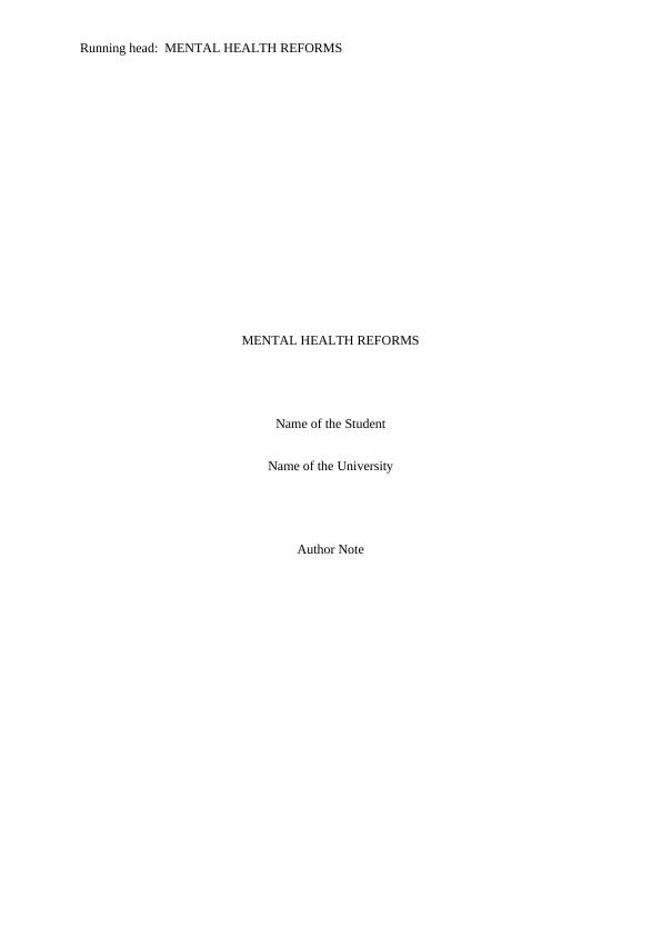 E-Mental Health Reforms in Australia: Benefits, Limitations, and ...