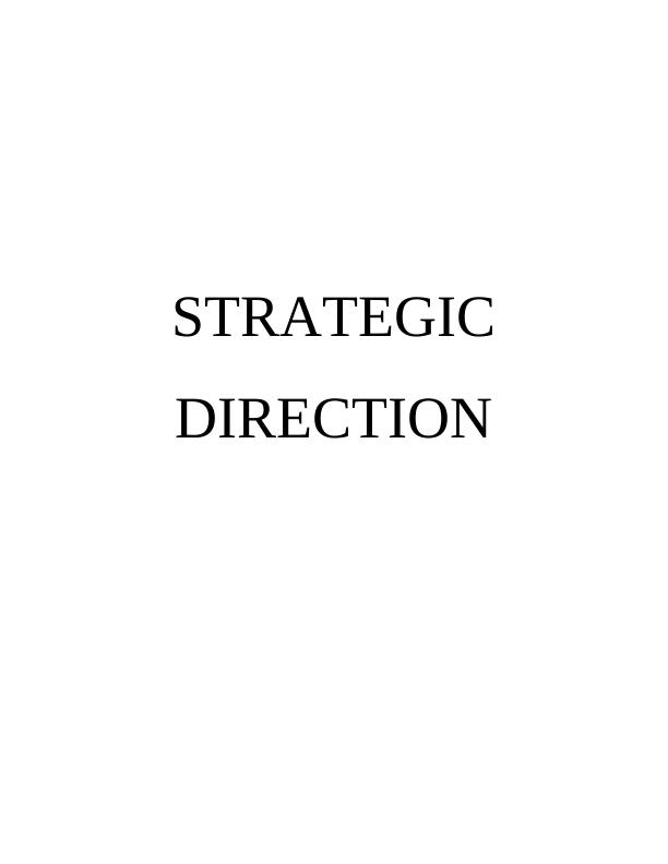 Strategic Direction: Competitive Analysis, External Analysis, and Change Management Model of Easy Jet Plc_1
