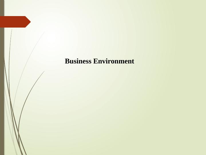 Understanding Economic Concepts and Models in Business Environment_1