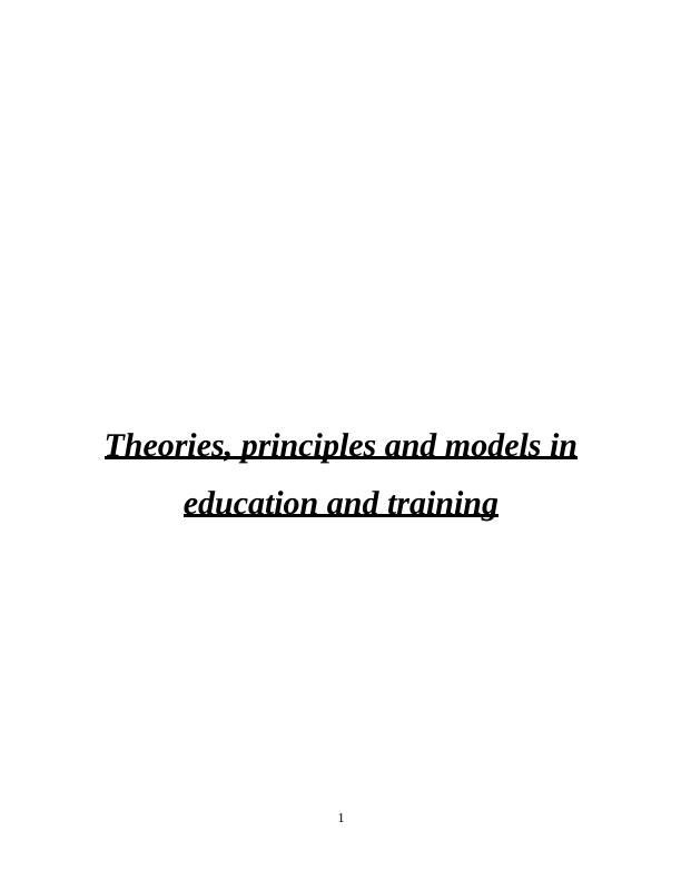 Analysis of Communication and Curriculum Development Models