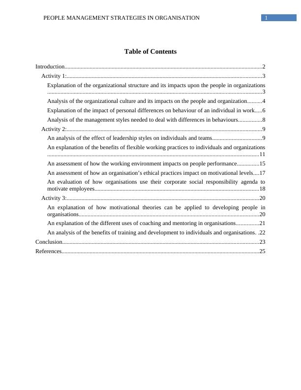 Different Management Styles for Handling Differences in Behaviour in