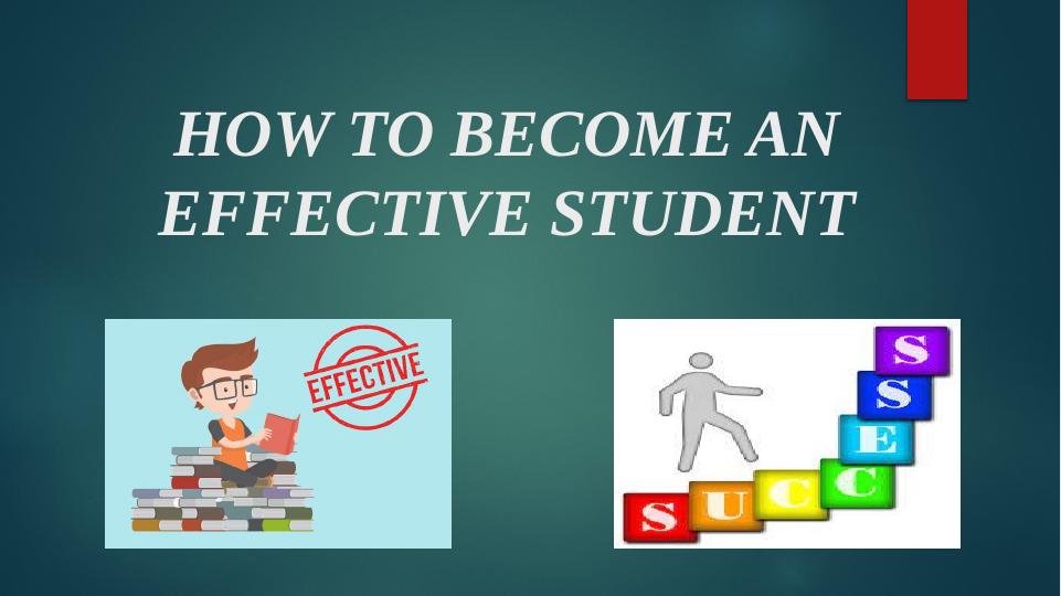 How to Become an Effective Student - Skills and Tips_1