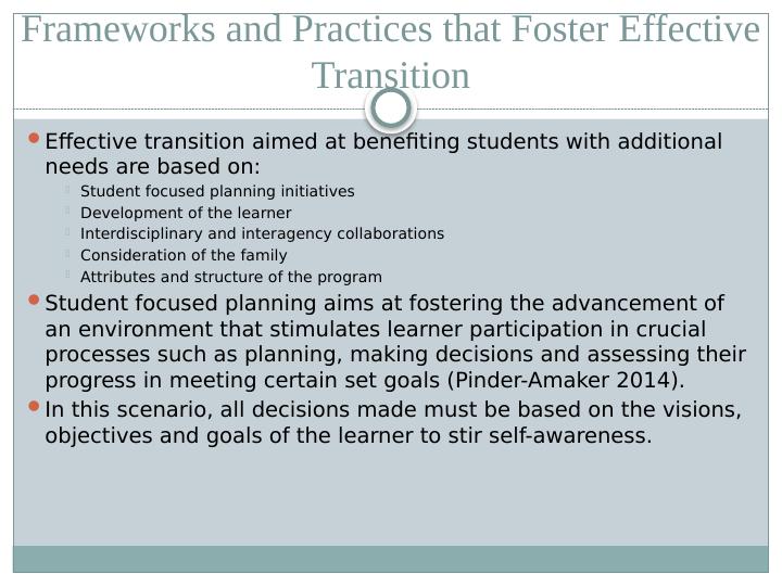 The Impact of Effective Transitions for Children with Additional Needs and their Families_3