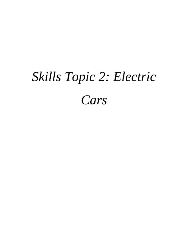 Electric Cars Advantages Disadvantages And Uk Government Support