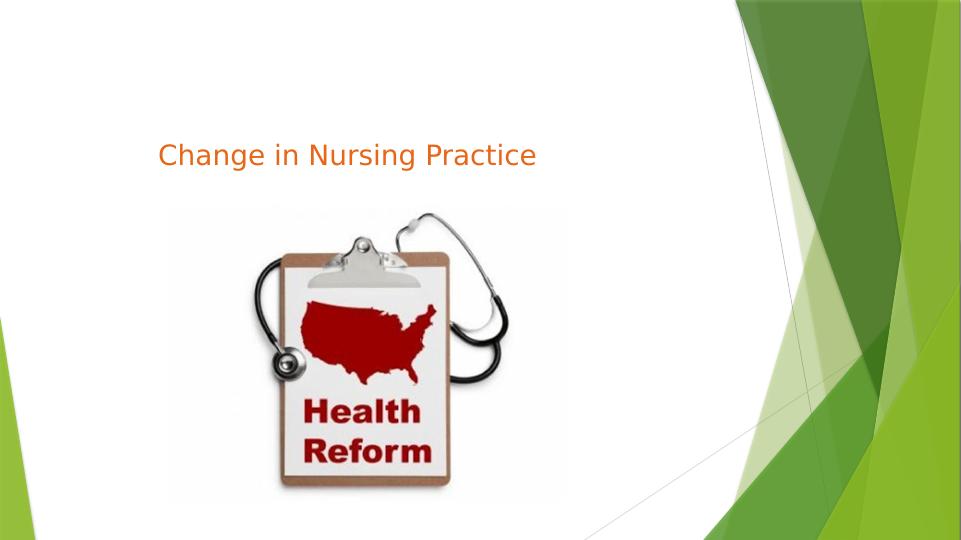 Emerging Nursing Roles in US Healthcare System Desklib