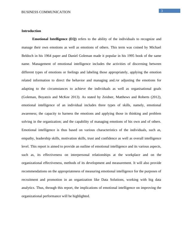 Impact of Emotional Intelligence on Interpersonal Relationships and Organizational Effectiveness_4