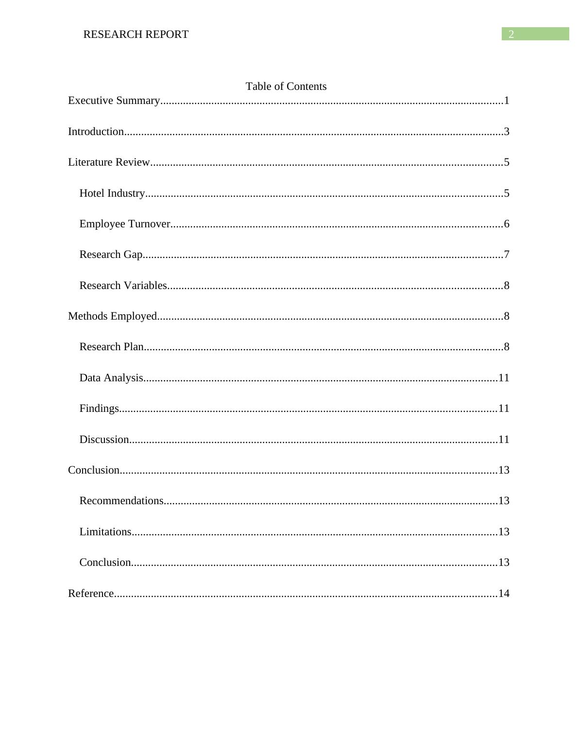 Causes and Effects of Employee Turnover in Hotel Industry