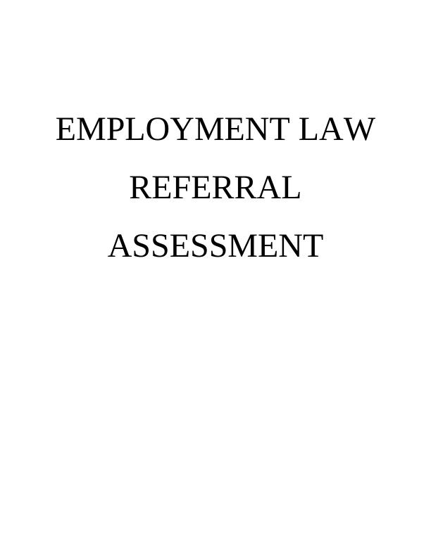Employment Law Referral Assessment_1