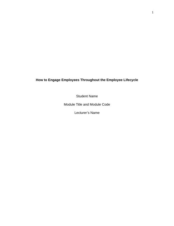 Effective Strategies for Employee Engagement Throughout the Employee Lifecycle_1