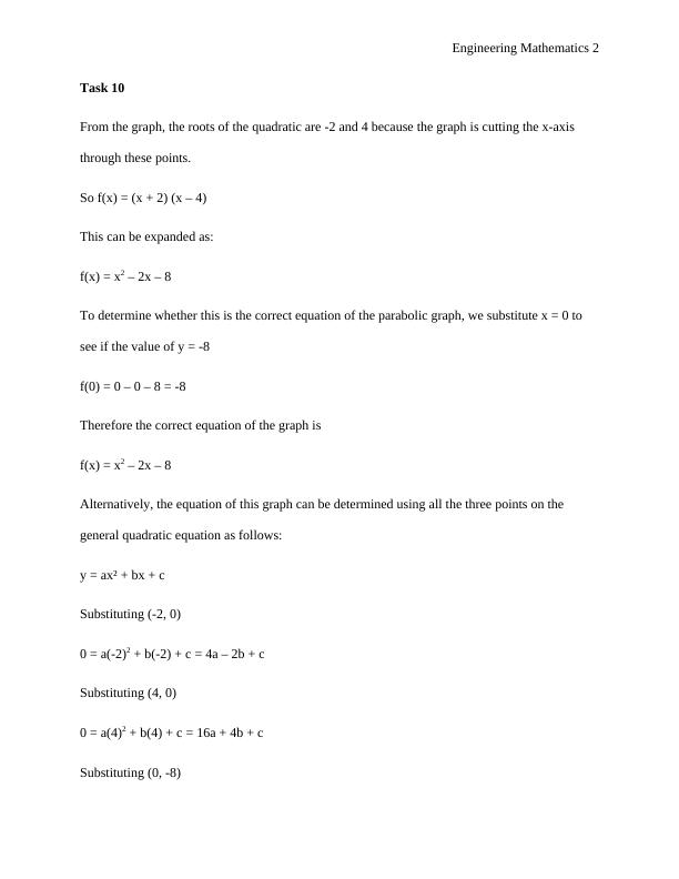 Engineering Mathematics: Quadratic Equation, Root Finding Techniques, Differential Equations_2