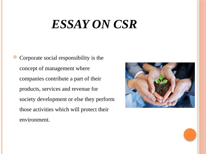 case study related to corporate social responsibility