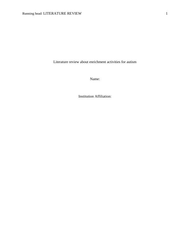 enrichment-activities-for-autism-a-literature-review