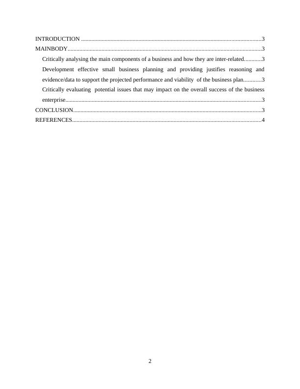 Enterprise Assessment: Analyzing Business Components and Developing ...