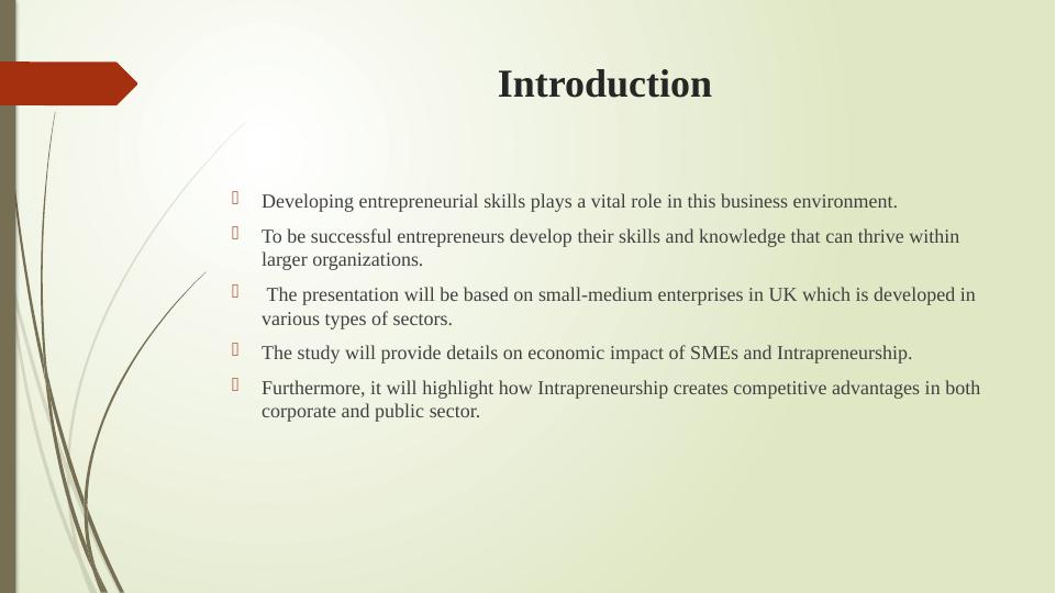 Developing Entrepreneurial Skills and Intrapreneurship: Impact on SMEs and Economy_3