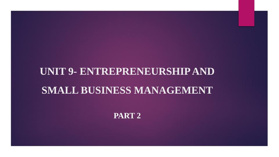 Entrepreneurship And Small Business Management Scope Situational Factors Traits And