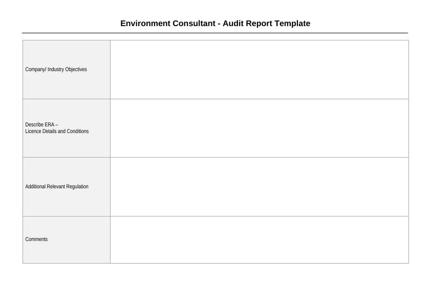 Environment Consultant - Audit Report Template_2