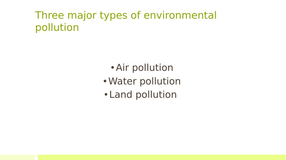 Environmental Pollution: Types, Effects, Causes and Prevention