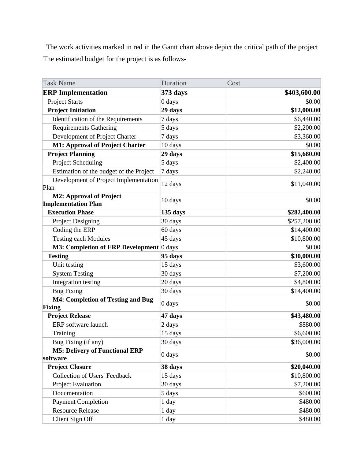 ERP Implementation Project Plan for Automatic Data Processing Inc.