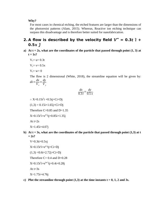 Etching Profiles, Streamline Equations, X-ray Exposure, PVD and CVD ...