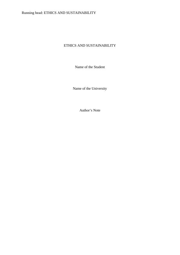 Ethics and Sustainability in Contemporary Organizations_1
