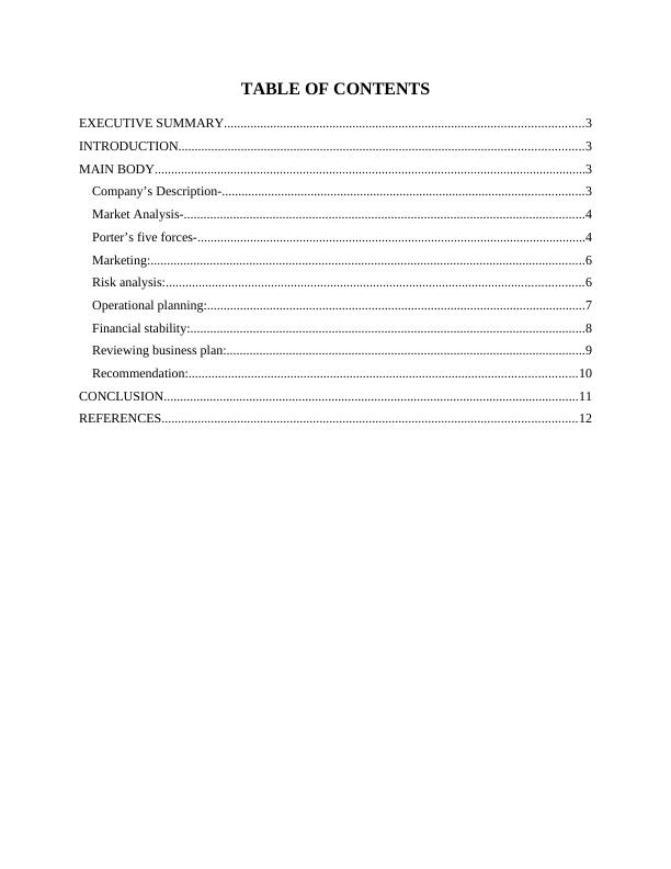 Business Plan and Analysis for EvRide Electric Bikes | Desklib