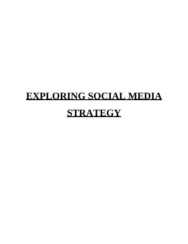 Exploring Social Media strategies: A case of Allplants_1