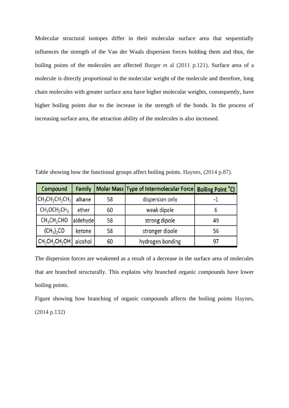 Factors Affecting Boiling Points of Organic Compounds Desklib