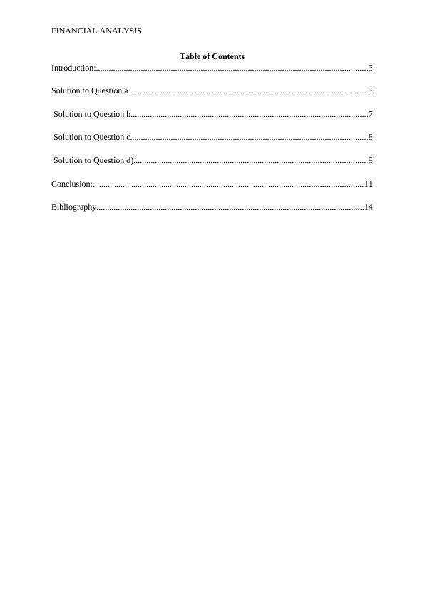 Financial Analysis for Investment in New Machinery by SD Ltd