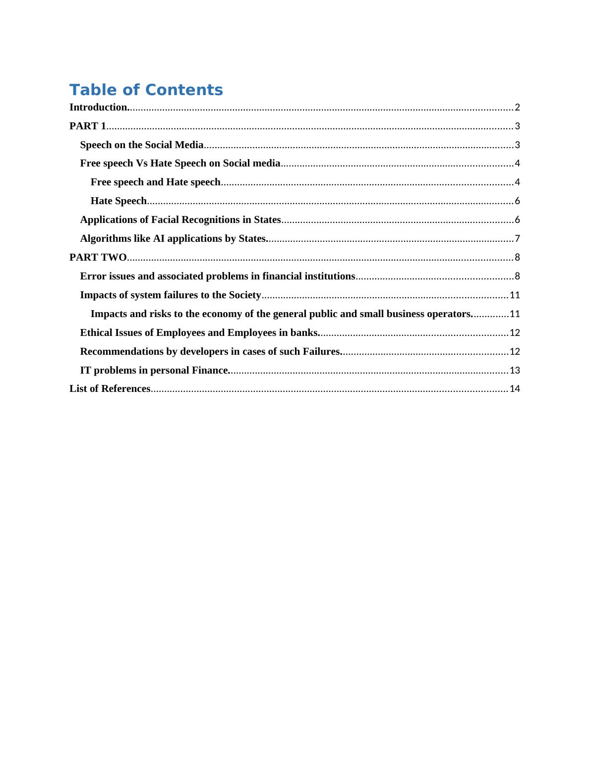 case study on finance topics