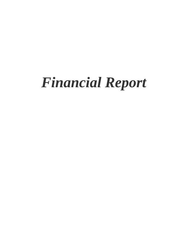 Financial Report for a Bakery Business - Desklib_1