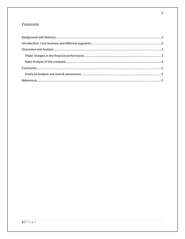 Financial Statement and Investment Analysis Assignment | Desklib